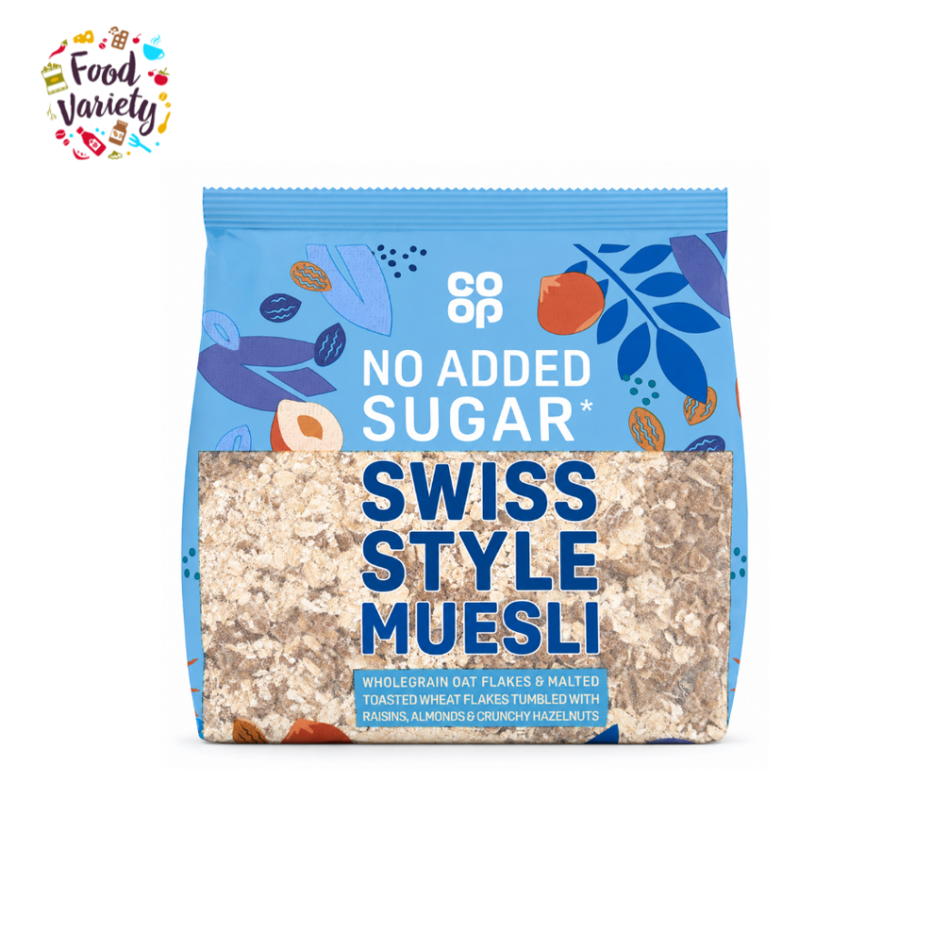 [Best before 19-Sep-2026] Co-op Swiss Style Muesli 500g