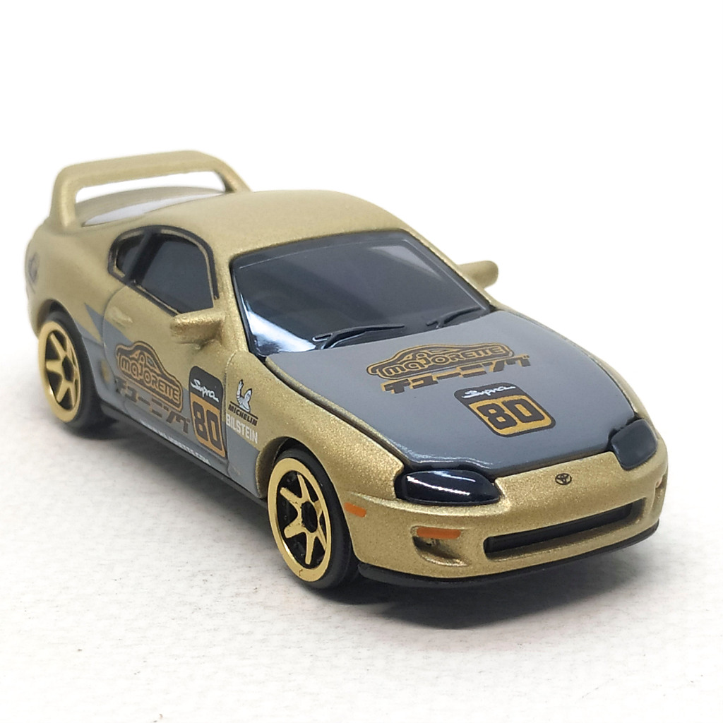 Majorette Toyota Supra JZA80 Japan Series สีทอง /scale 1/60 (3 inches) no Package
