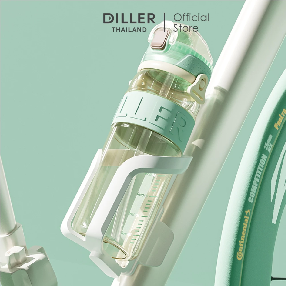 [New Arrival] Diller Thailand กระติกน้ำ PPSU 810ml ฝาปิดแบบยกดื่มและหูหิ้ว ปราศจาก BPA และ Phthalates (MLH2607) thumbnail 7