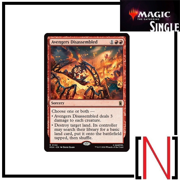[MTG][Single][MSH] Avengers Disassembled ระดับ Rare [ภาษาอังกฤษ]