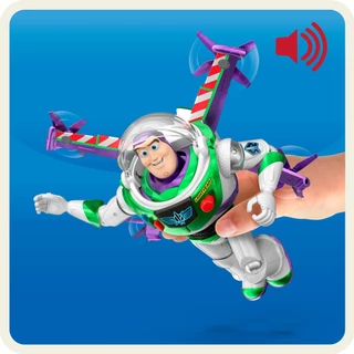 [มีรอยสีไม่เรียบที่อก] Toy Story 10.2' Flight Mode Hi-Tech Edition Buzz Sounds บัซไลท์เยียร์ ขนาด 10.2 นิ้ว JKL97