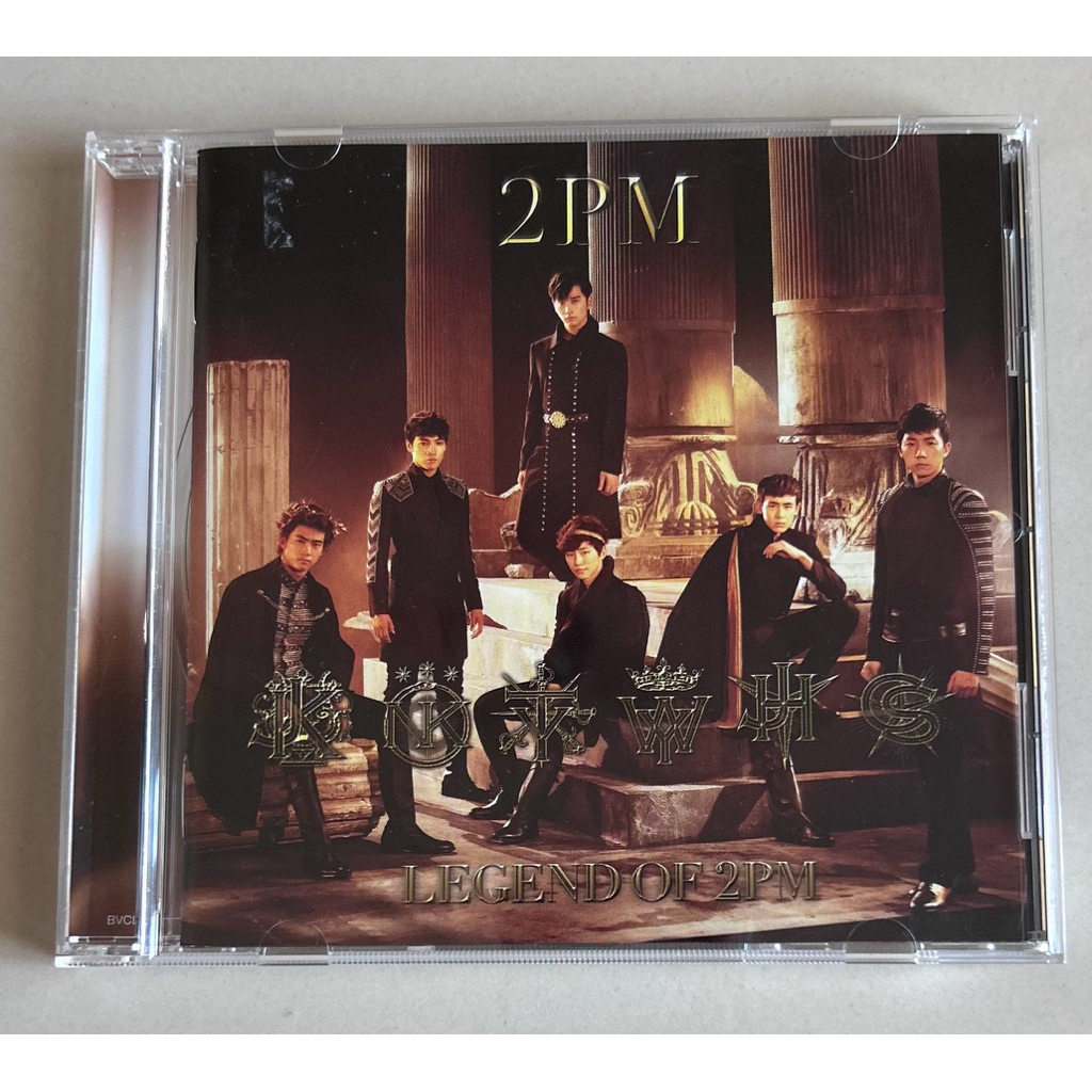 ซีดีเพลง ของแท้ ลิขสิทธิ์ มือ 2 สภาพดี ราคา 299 บาท “2PM” อัลบั้ม “Legend of 2PM ” Made In Japan