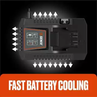 SENIX แท่นชาร์จเเบตเตอรี่ 20V(Max), 2Ah 2.5Ah 5.0Ah