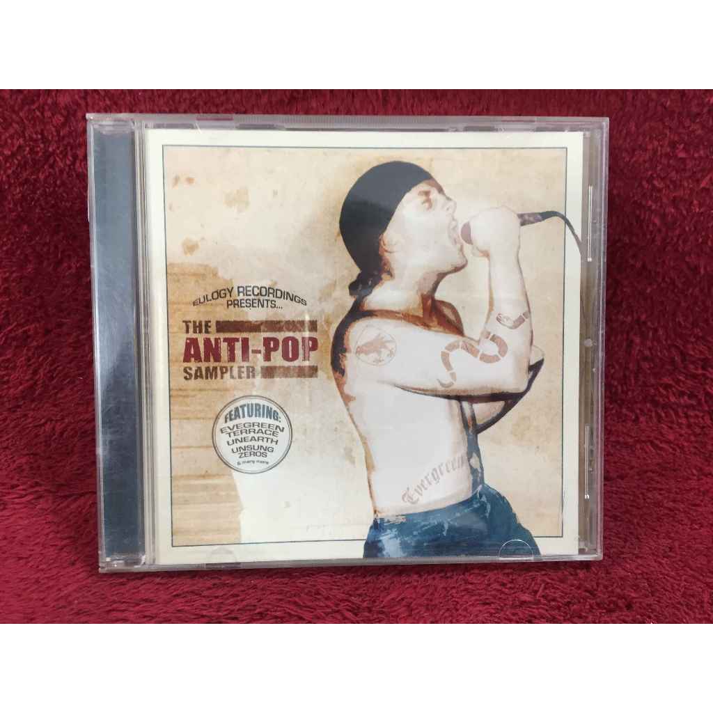 CD Eulogy Recordings Presents... The Anti-Pop Sampler สภาพตามรูปปก EA104-132