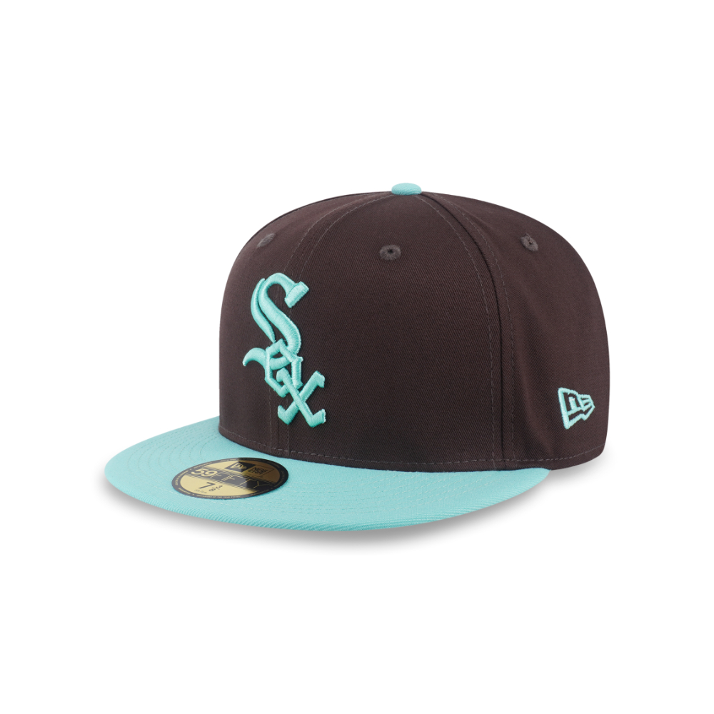 หมวกแก๊ป New Era รุ่น Chicago White Sox Co 59Fifty Pack - Mint Chocolate Visor Blue Tint Chocolate 59Fifty Cap