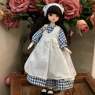 1/6 ตุ๊กตาและเสื้อผ้า 3D จําลอง 30 ซม. Eye Multi Joint DIY Dressing ของขวัญวันเกิดสำหรับเด็กผู้หญิง