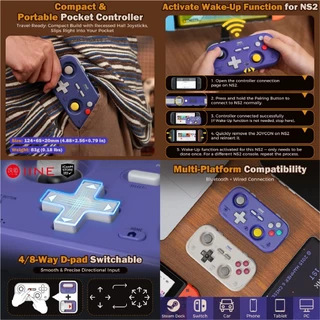 [ส่งทันที] IINE Pocket Game Controller จอย Switch 2/Phone/PC/Tablet [สินค้าแท้100% ผ่อน0% มีของแถม]