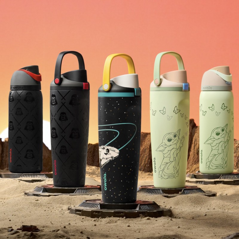 Owala freesip 30/32oz Tumbler Star Wars คอลแลป กระบอกน้ำเก็บเย็นกันรั่ว ลายสตาร์วอร์ส ดีไซน์พิเศษสะสมได้