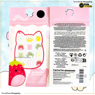 (พร้อมส่ง) แผ่นแปะสิว แบรนด์ Primark ลาย Hello Kitty & Cinnamon Roll & My Melody/halloween ของแท้ ชอปอังกฤษ