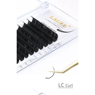 LAGEE Premium Eyelash LC Curl 0.07 ขนตาต่อคุณภาพสูง สำหรับมืออาชีพ ขนนุ่มพิเศษ ติดง่าย สำหรับร้านต่อขนตา