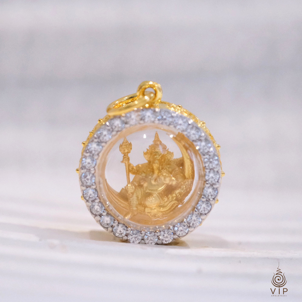 พระพิฆเนศวร รุ่นอนันตสุข 🙏 Ganesha Ananta Sukha Amulet | 吉祥象神护身符