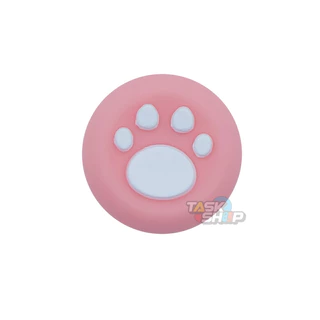 (1 ชิ้น) Switch 2 ปุ่มยาง / จุกยาง / ซิลิโคน 🎮 ลายเท้าแมว🐾Silicone หุ้ม Analog Joy-Con สำหรับ Switch 2
