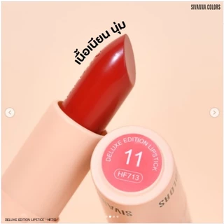 HF713 Sivanna Colors DELUXE EDITION LIPSTICK #ลิปสติกเนื้อแมทท์ 4 g.