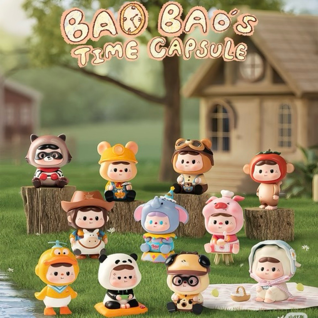❌หมด❌(ย199) โมเดล : BAOBAO’s Time Capsule Filled Memories Series Blind Box