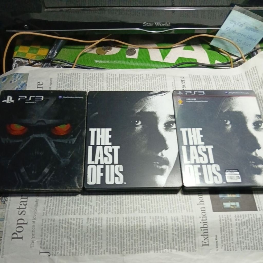[Ps3] แผ่นเกมส์ Ps3 กล่องเหล็ก The last of us / KillZone 3