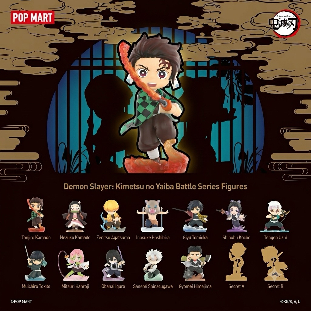 (ใช้Codeลดได้) พร้อมส่ง📦🔥🚛 Demon Slayer: Kimetsu no Yaiba Battle Series Figures-แบบสุ่ม/เช็คการ์ด