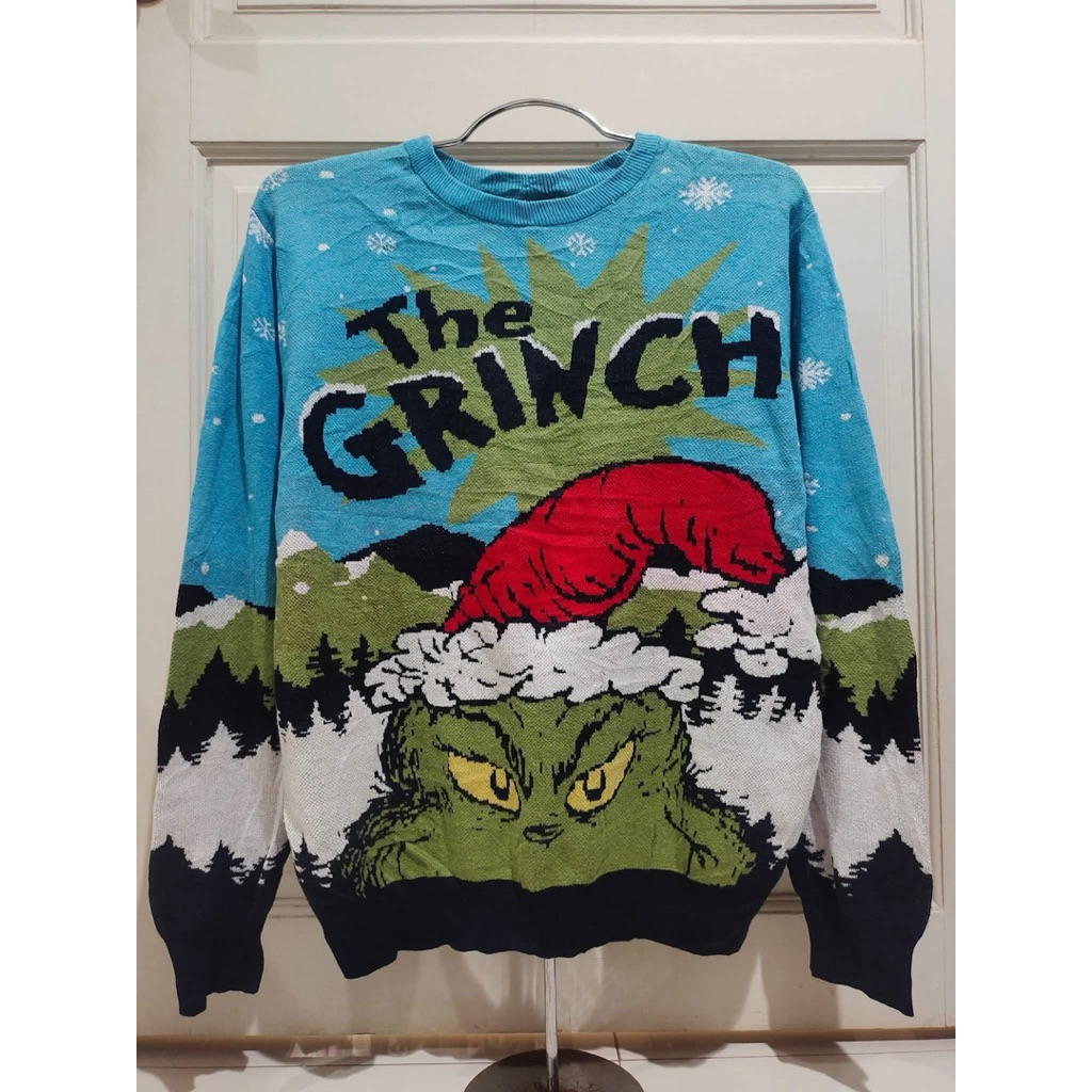 เสื้อ sweater ลายการ์ตูน the grinch