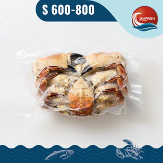 ปูขนมปังต้มทั้งตัวแช่แข็ง Frozen Whole Round Cooked Brown Crab 700-800 G / 900-1000 G