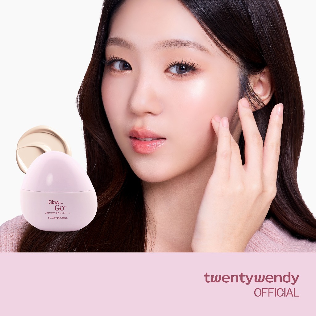 twentywendy | Glow up Go up Skintint SPF50+ PA++++ สกินทินท์ Semi Glow Finished เนื้อบางเบาสบายผิว ผสมสกินแคร์บำรุงผิว