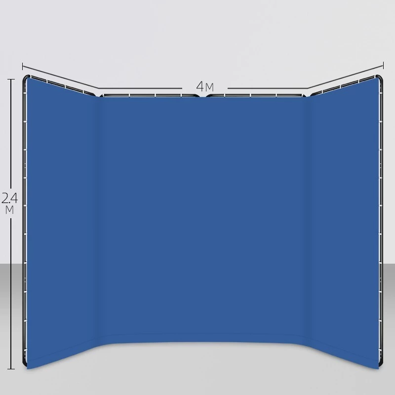 ฉากหลัง Green Screen Studio Background ขนาด 4x2.4 เมตร thumbnail 6