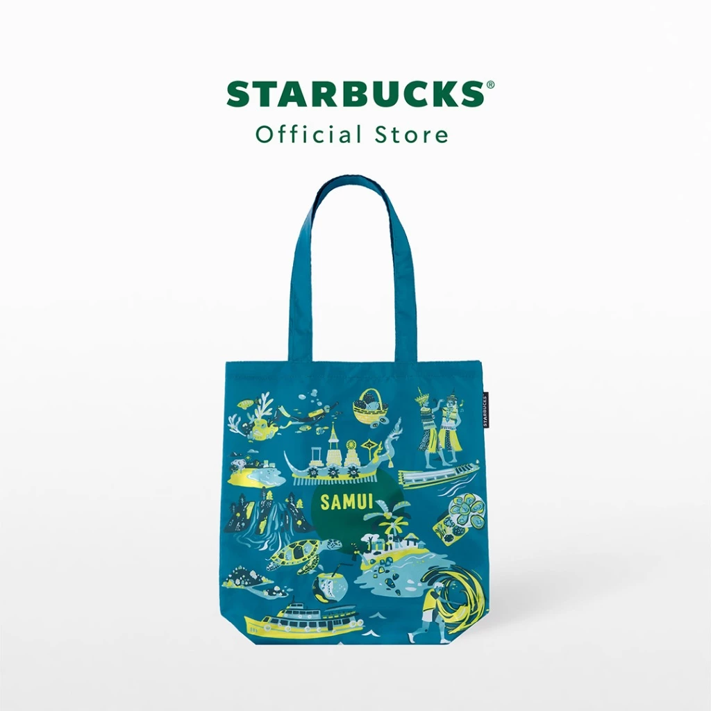 Starbucks Samui Discovery Tote Bag กระเป๋าสตาร์บัคส์ A11180270