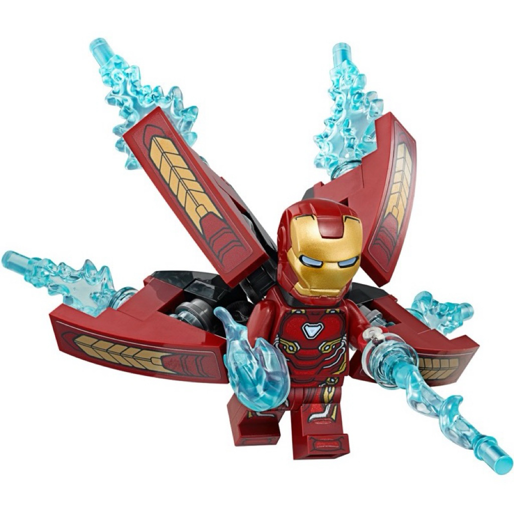 🦾 LEGO Minifigure Iron Man MK50 (Mark 50) – จาก LEGO Set 76107 ของแท้ 100%