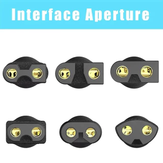 8 ชิ้น ชุดอุปกรณ์เสริมสำหรับชาร์จไฟ อแดปเตอร์ USB ตัวแปลงไฟ 5V เหมาะสำหรับปัตตาเลี่ยนผมไฟฟ้าและเครื่องโกนหนวด