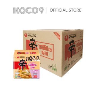 [ยกลัง 5x8 แพ็คเกจ aespa ] ทูมบ้า นงชิม ชินรามยอน - TOOMBA Nongshim Shin ramyun stir fry Toomba (นงชิม ชินรามยอน ทูมบ้า)