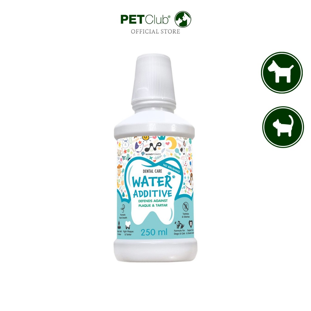 [PETClub] NanoPower DentalCare Water Additive - ผลิตภัณฑ์ดูแลช่องปากผสมน้ำ 250ml.