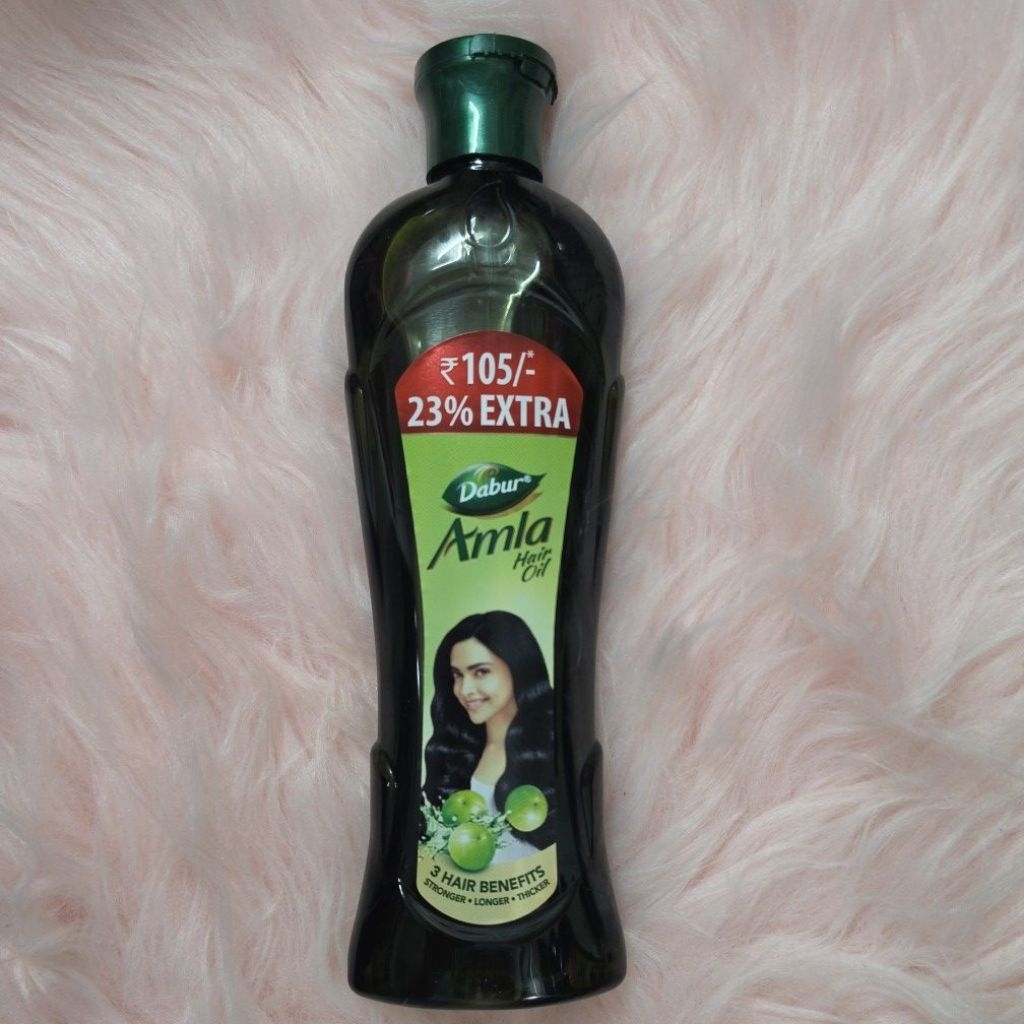น้ำมันหมักผมมะขามป้อม Amla นำเข้าจากอินเดีย ขนาด 223 ml
