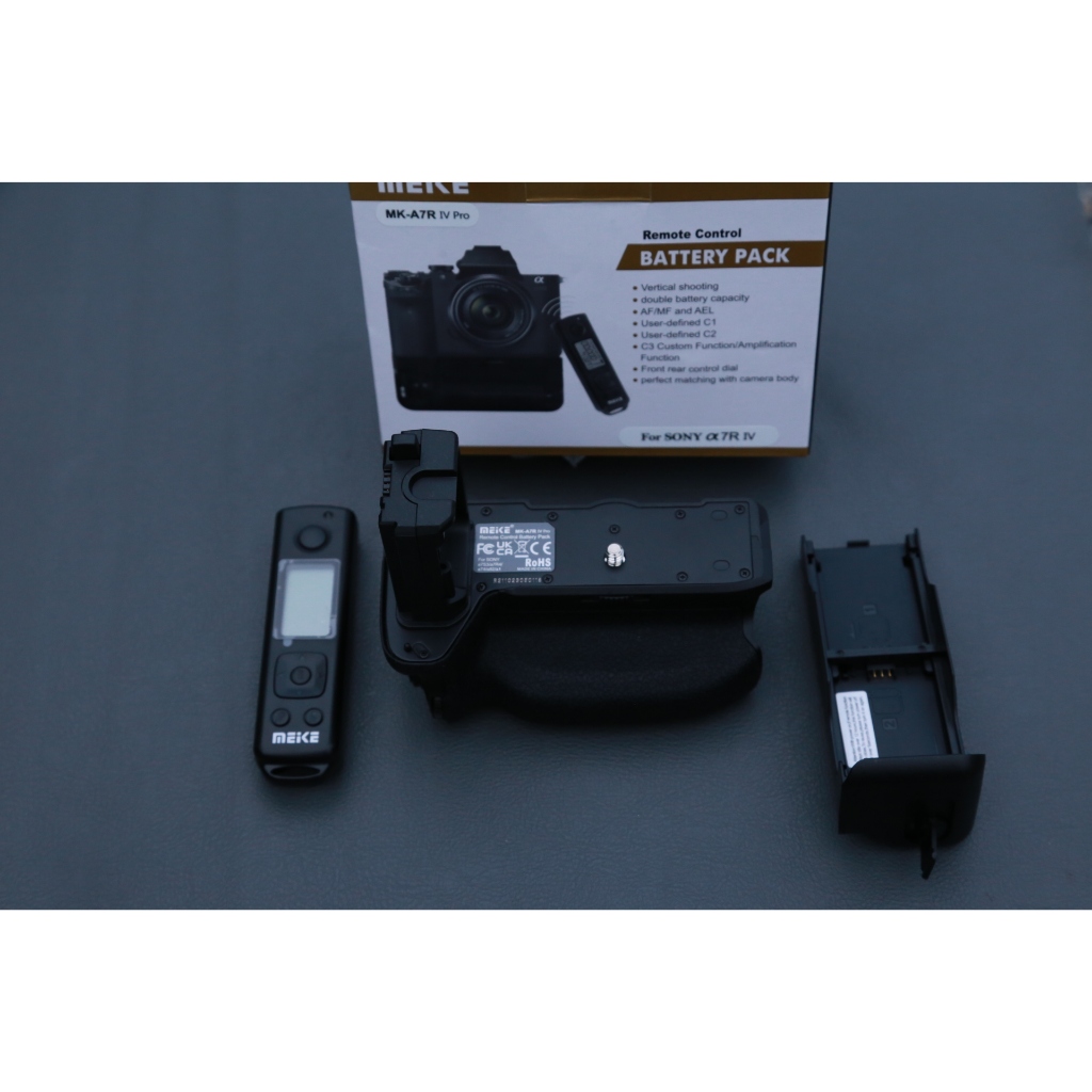 MEIKE Battery PACK Meike MK-A7R IV Pro แบตเตอรี่กริปสำหรับกล้อง Sony a7RIV, a7IV, a9II มือสองสภาพใหม