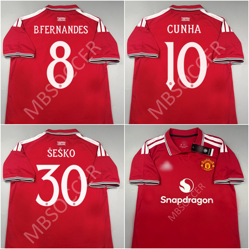 แฟนบอล - เสื้อฟุตบอล llมnยู Home เหย้า 2026/27 เบอร์ชื่อเลือกได้