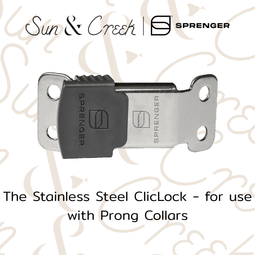 Herm. Sprenger | The Stainless Steel ClicLock - for use with Prong Collars