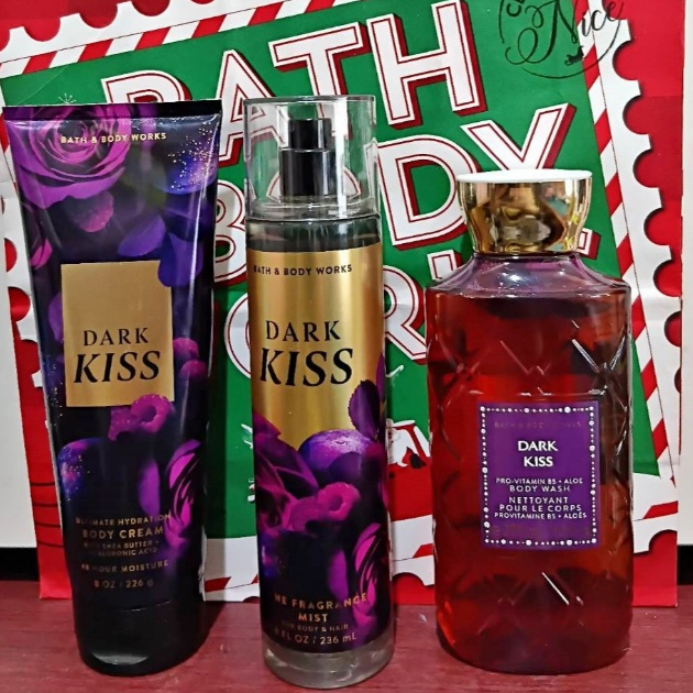 New ของแท้ 100% Bath & Body Works - Dark Kiss - Fine Fragrance Mist 236ml