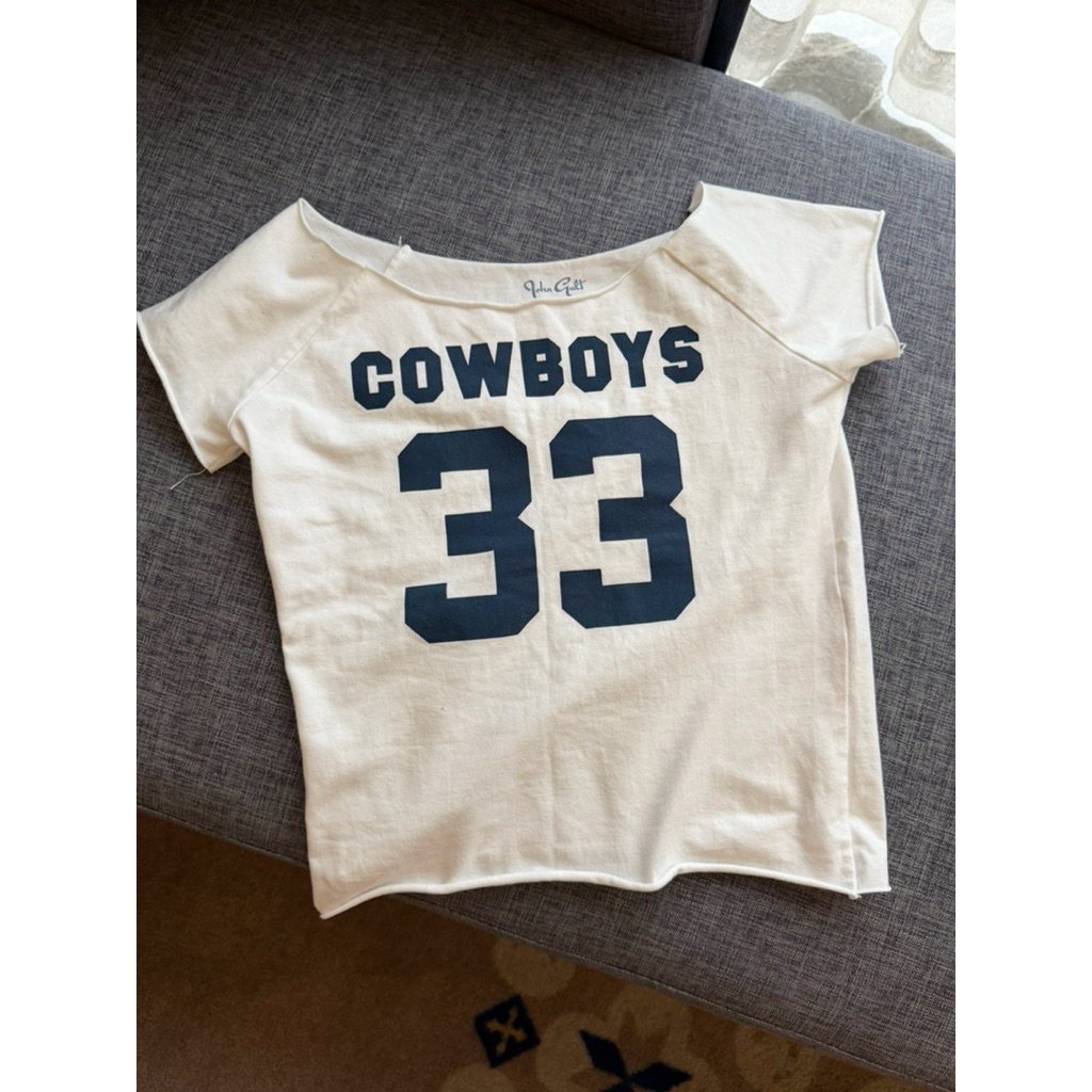 Used like new brandy melville BONNIE TOP cowboys 33 แท้