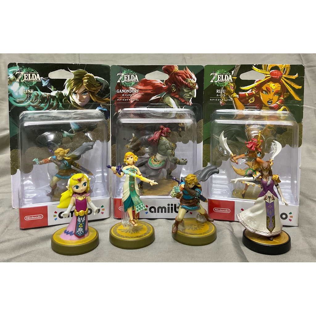 รวม Amiibo The Legend of Zelda Series Figure สำหรับ Nintendo Switch, Wii U, Nintendo 3DS งานแท้ มือส
