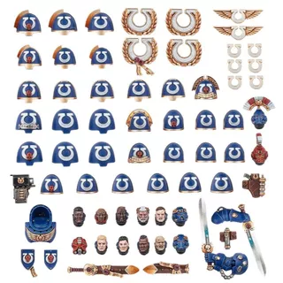 [พร้อมส่ง แยกชิ้น] Ultramarines Bits อะไหล่ Warhammer 40K Space Marine