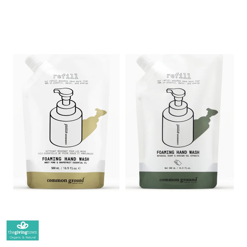 Common Ground - โฟมล้างมือรีฟิล Purifying Tea Tree REFILL แบบเติม คุ้มค่ากว่า