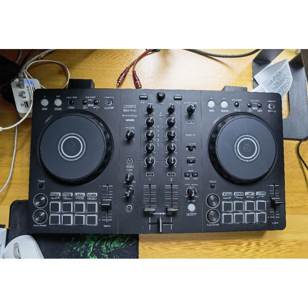 DDJ Flx4 มือสองสภาพสวยใช้งานปกติพร้อมกระเป๋า