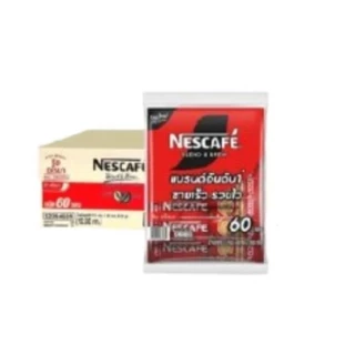เนสกาแฟ 3 in 1 แพ็กใหญ่ 60 ซอง Nescafe Blend & Brew ริชอโรม่า / เอสเปรสโซโรสต์ พร้อมส่ง ของแท้ 100%