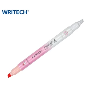 Writech ปากกาเน้นข้อความแบบลบได้ W-822 (Erasable Highlighter) ดีไซน์ 2 หัว (Dual Tip) (ราคา 1 ด้าม)