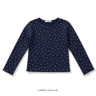 ÉTOILE BNK MONET LONG SLEEVE เสื้อแขนยาวดีเทลดอกไม้ตรงอก