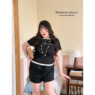 (🎀shopee video & liveมีส่วนลด+ส่งฟรี🎀) Basic Layer Henley เสื้อสาวอวบอ้วนยืดเลเยอร์สุดฮิต(36-50)