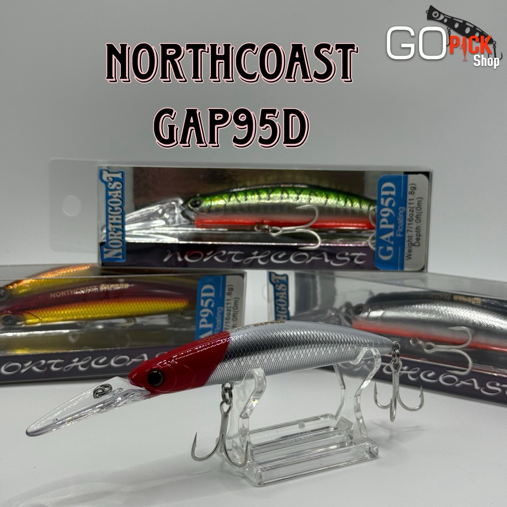 เหยื่อปลอม Northcoast  GAP95D ลิ้นยาว
