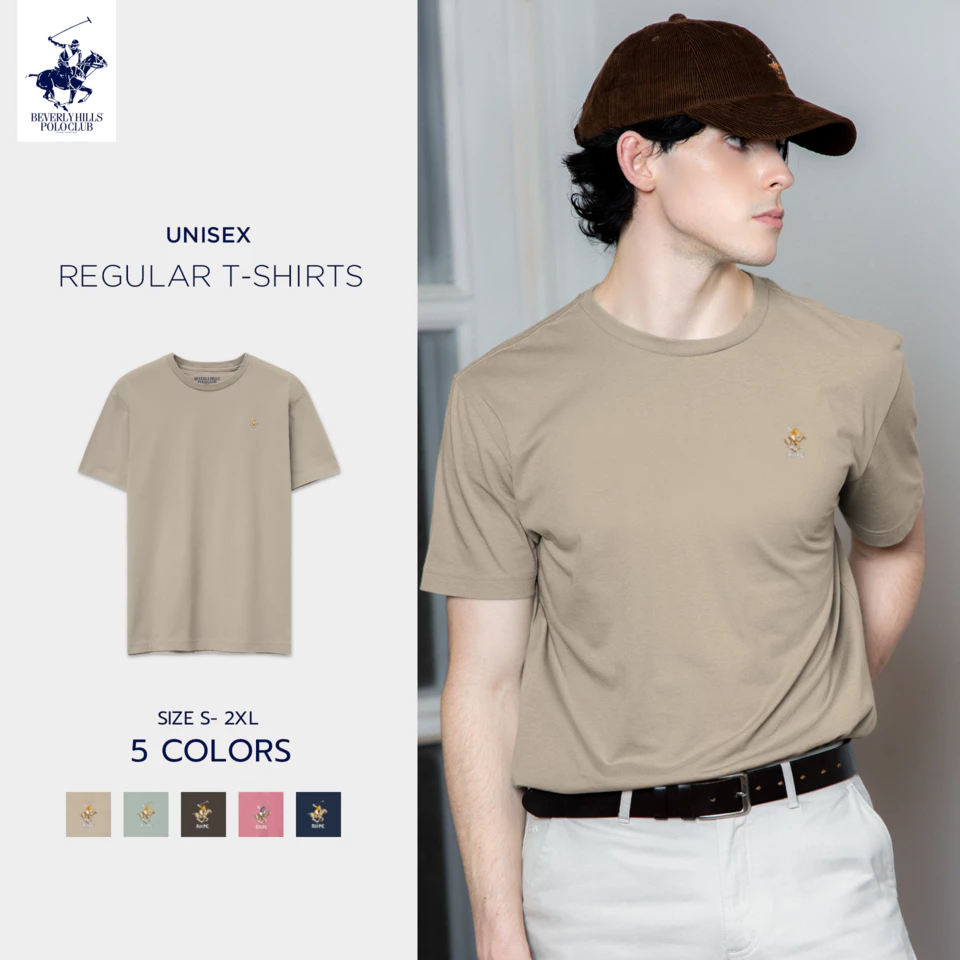 BEVERLY HILLS POLO CLUB เสื้อยืดคอกลมแขนสั้น รุ่น BNSV193