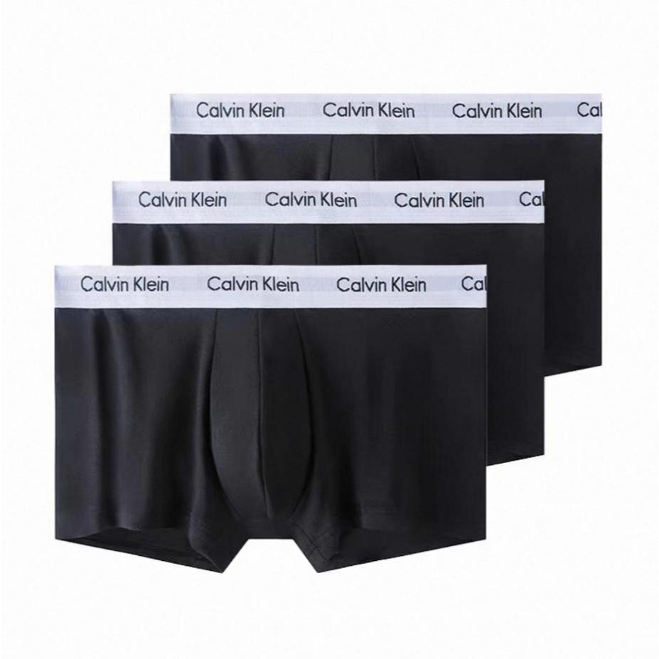 กางเกงในผู้ชาย CK Men's Modal Cotton Trunks สวมใส่สบาย ระบายอากาศได้ดี 3-Pack