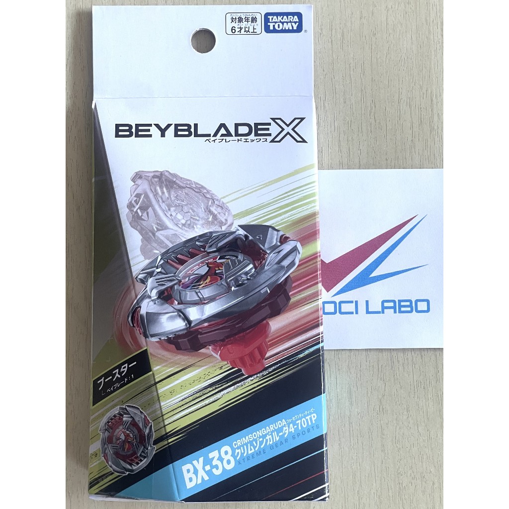 BEYBLADE X [BX-38] ของแท้ !!! Booster Crimson Garuda 4-70TP สินค้าหร้อมส่ง !!!