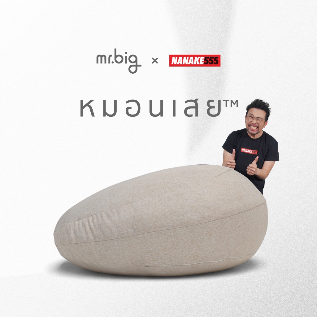 หมอนเสย™ จาก mr.big x NANAKE555 หมอนสำหรับคู่รัก ออกแบบโดยนักกายภาพบำบัด