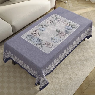 ผ้าปูโต๊ะ PVC ทรงสี่เหลี่ยมผืนผ้า ขนาด 90×150 ซม. ผ้าคลุมโต๊ะกาแฟ กันน้ำ กันน้ำมัน ทนความร้อน มีหลายลายให้เลือก