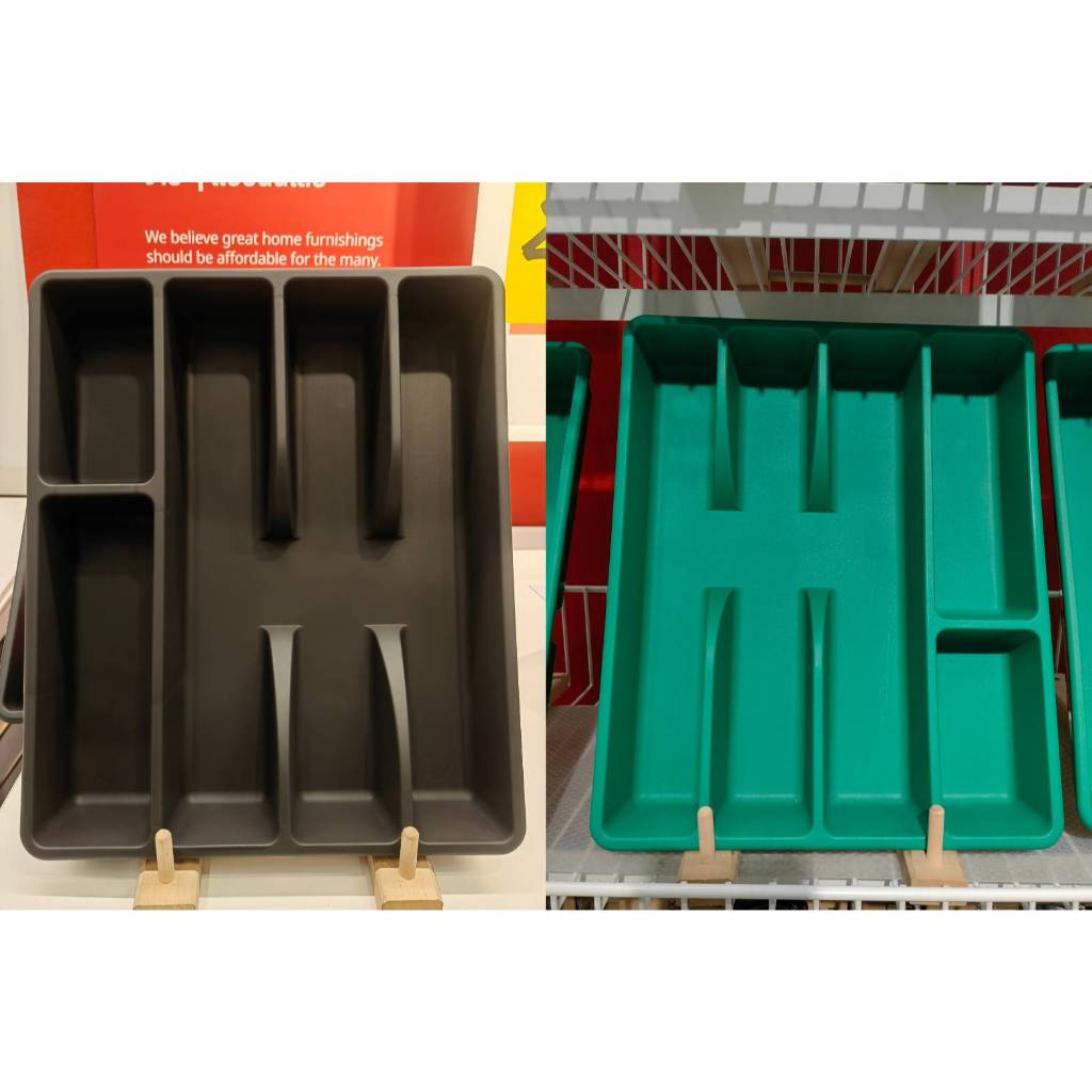 SMÄCKER สแม็กเกอร์ ถาดเก็บช้อนส้อม 31x26 ซม.